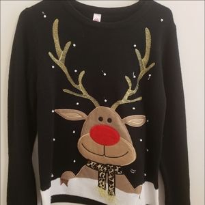 Reindeer Christmas Sweater